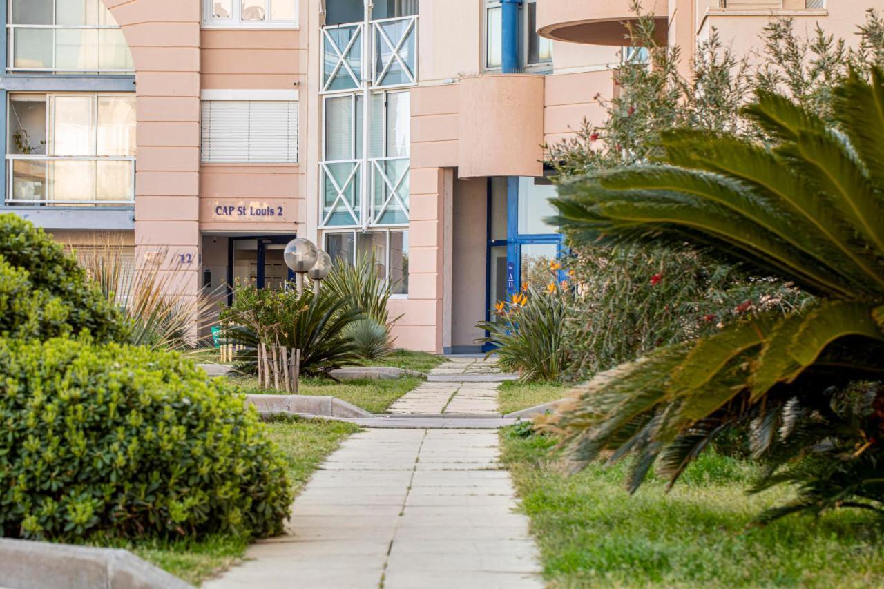 Appartement T3 Traversant Residence Standing Garage Et Piscine Exterieure Gratuits Sète Buitenkant foto